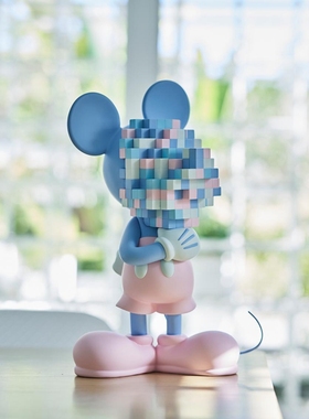 美光站Macott Station 艺术米奇系列潮玩摆件节日礼物限量版40cm