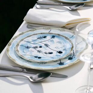 比利时Serax Marni联名款骨瓷甜品盘牛排盘现代简约轻奢餐具