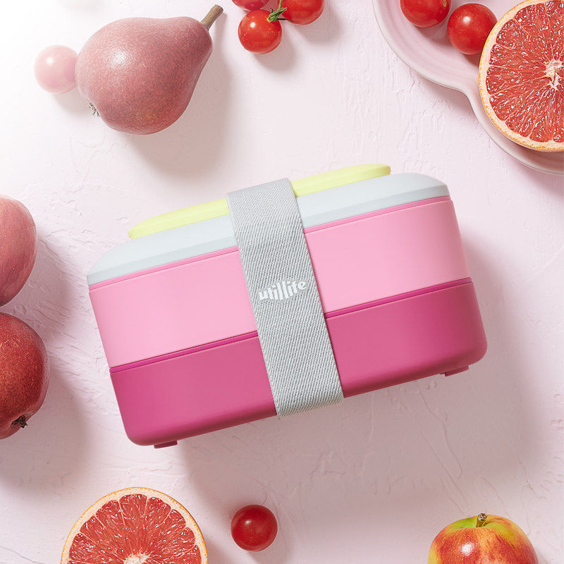 Utillife双层便携上班族保鲜饭盒