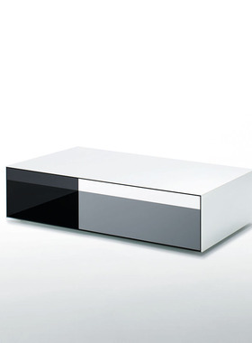 意大利进口GLAS ITALIA SiO2 Tunnel 简约现代矮桌茶几边几咖啡桌