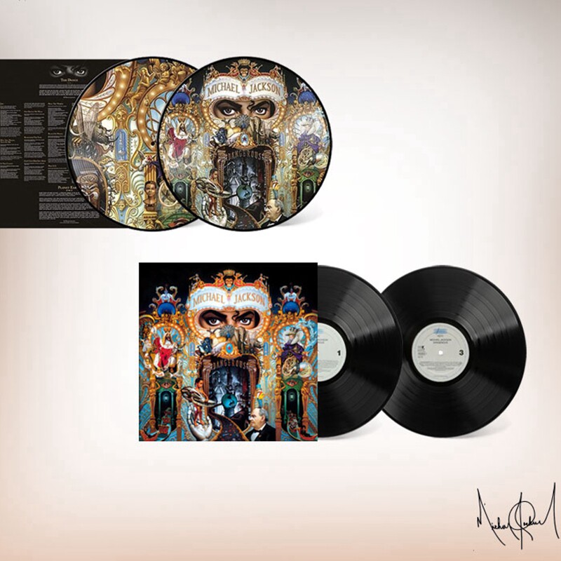 마이클 잭슨 마이클 잭슨 스릴러 역사 그림 LP 비닐 레코드 앨범