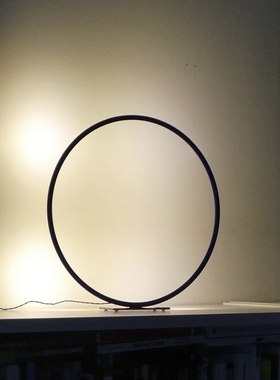 意大利Catellani & Smith Sorry Giotto简约书房卧室圆圈装饰台灯