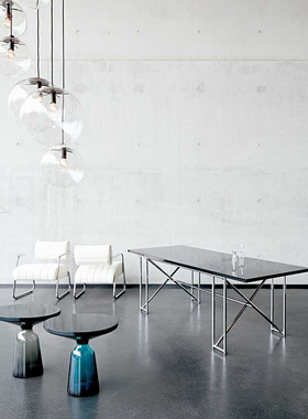 德国ClassiCon double x table 简约现代办公桌会议桌休闲学习桌