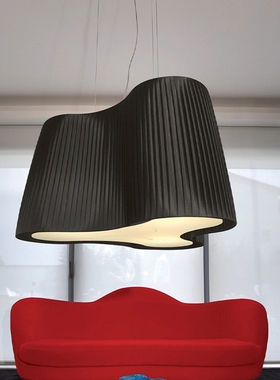 法国进口Dix heures dix La 现代简约布艺吊灯餐厅客厅卧室创意灯