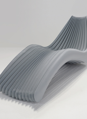 波兰进口Zieta Steel in Rotation餐椅靠背休闲椅餐厅椅装饰躺椅