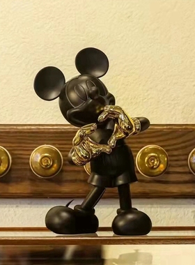 法国Leblon delienne 迪士尼爱心比心米奇治愈系桌面摆件节日礼品