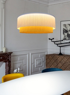 法国进口Dix heures dix Charleston 欧式简约别墅流苏吊灯客厅灯