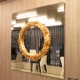 简约墙面化妆镜巴洛克纹饰镀金工艺装 意大利Fiam ritratto 饰壁镜