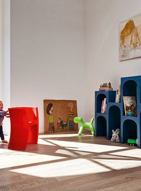 意大利magis Trioli Kids Chair 小马摇椅坐椅户外客厅卧室儿童椅