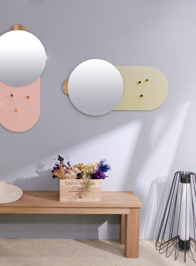 Camino mirro装饰镜化妆镜墙壁挂镜浴室镜多功能镜留言板挂饰