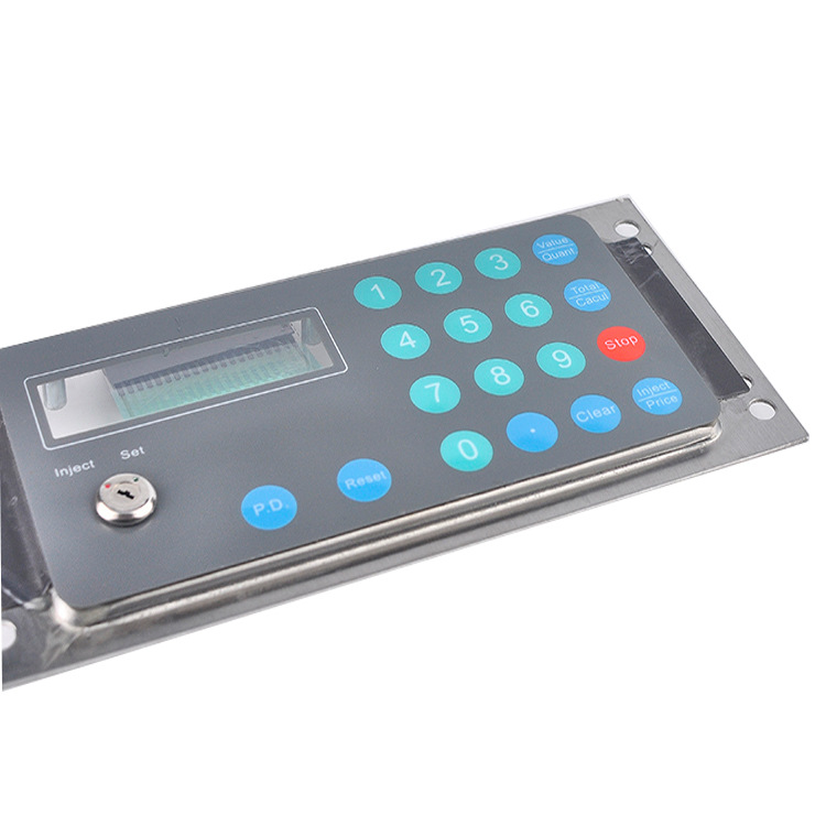 18键不锈钢防尘加油机键盘