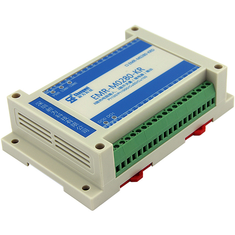 8路热电阻采集继电器输出模块