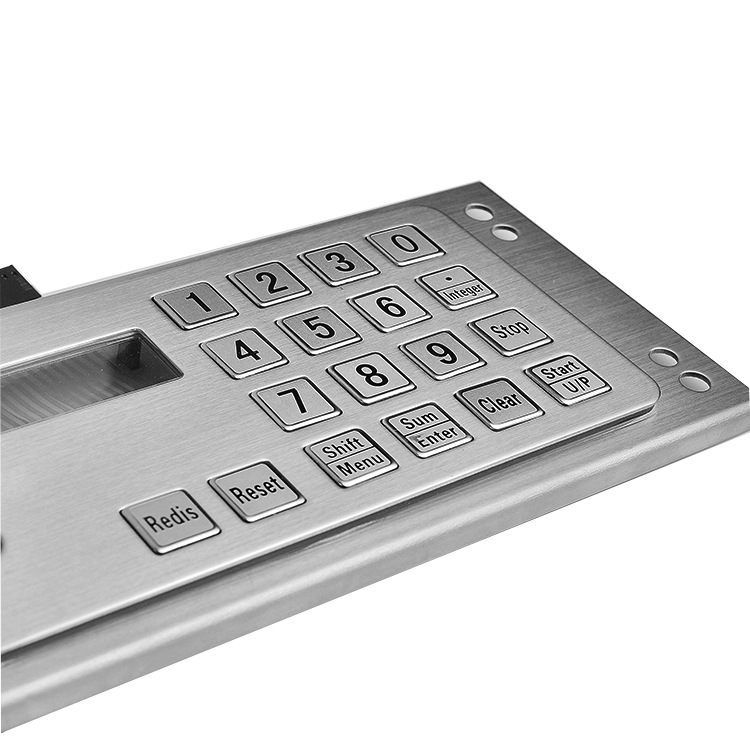 IP65防暴金属键盘工业级