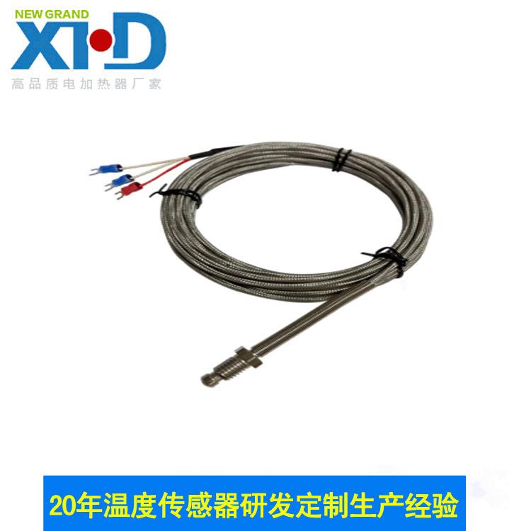 高温PT100螺钉式测温探头
