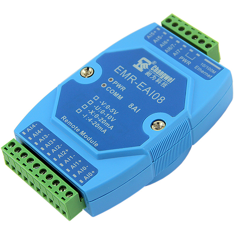 电流转TCP采集模块EMREAI08X