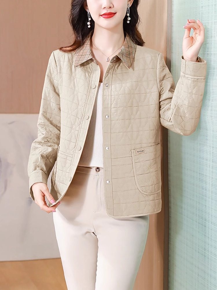 时尚潮流夹克短款衬衫外套女2025春秋新款宽松显瘦棒球服春装上衣