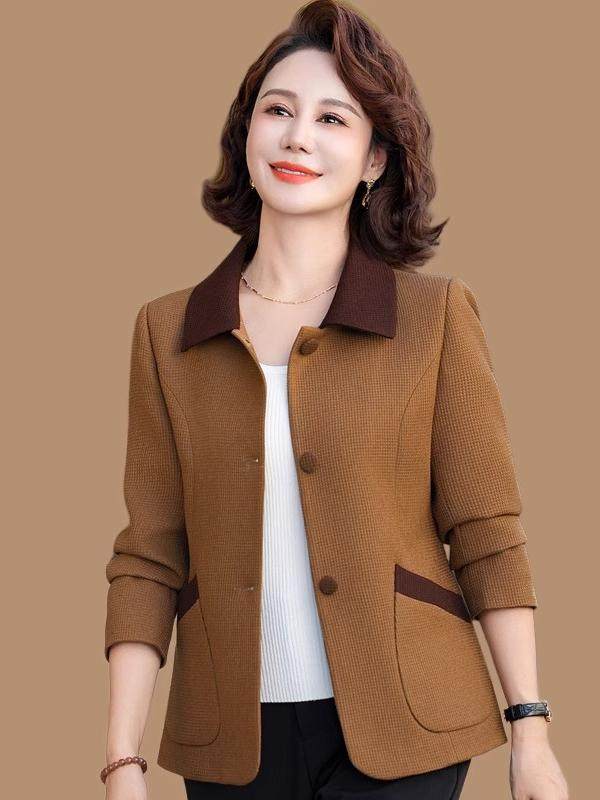 秋装新款小香风外套洋气时尚女装2025春秋减龄短款西装上衣女