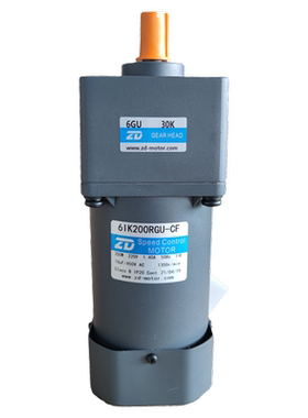 皮带线用中大200W微型调速电机6IK200RGU-CF/6GU30K 减速电机马达