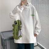 加厚摇粒绒面料恐龙刺绣卫衣套头连帽A057-WY810-P70(限价98)，男装卫衣，电商A057