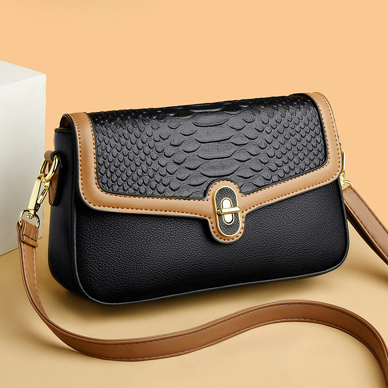 新款小方包时尚高级感中青年单肩手机包女士百搭大容量斜挎腋下包