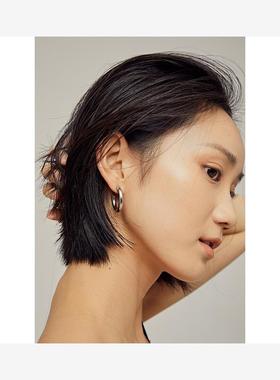 Wearring X Cassie 172 欧美大牌ins博主同款简约质感圈圈hoops耳