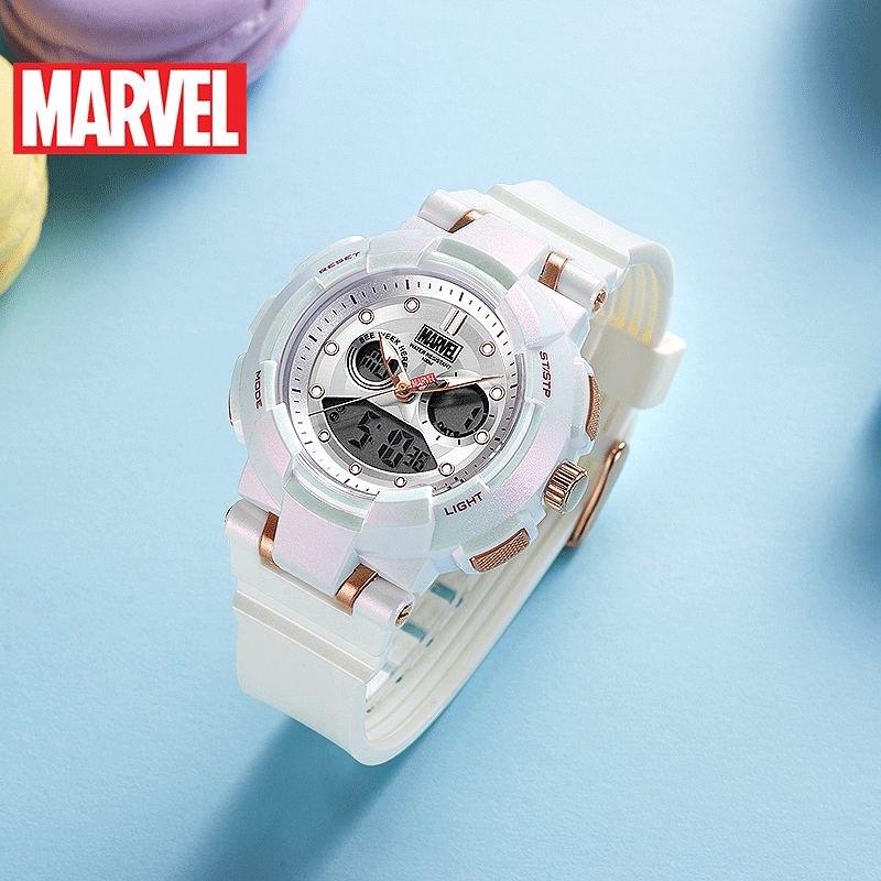 迪士尼学生运动防水电子表手表