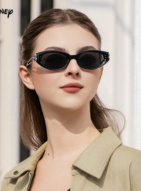 迪士尼复古猫眼防紫外线太阳镜