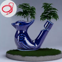 Чистый цвет синий павлин [с веревкой]