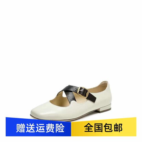 商场同款2026新款玛丽珍鞋平底鞋时尚浅口单鞋小皮鞋女鞋子R0525
