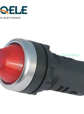 AD配电箱led高桥22mm信号灯AD116-22E AC220红色DC24电源指示380v
