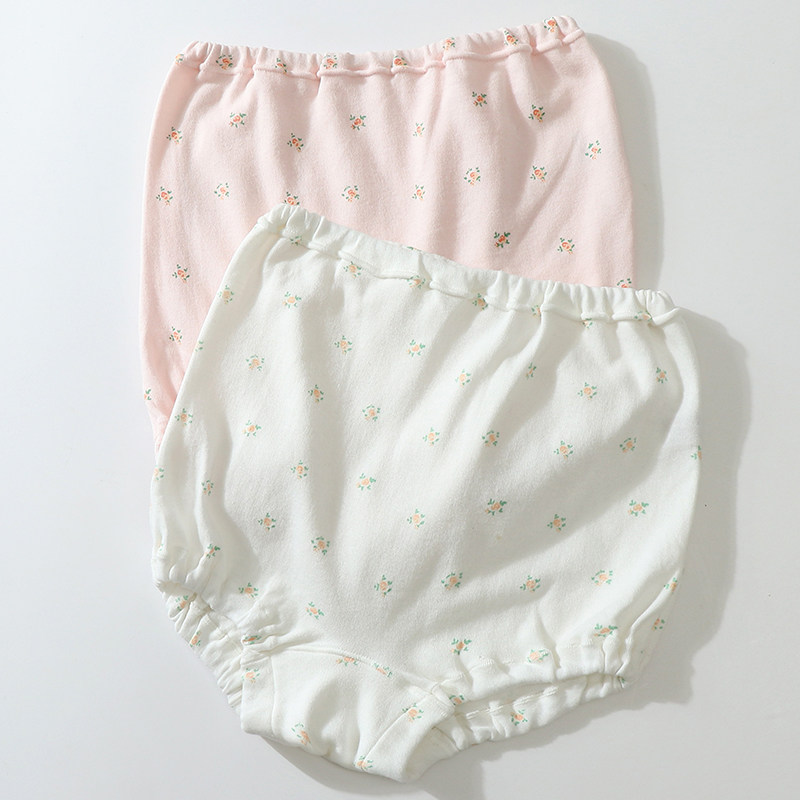 外贸内裤女原单日单出口日本高腰全棉碎花妈妈包臀舒适小平角短裤,女士内衣/男士内衣/家居服,女三角裤,淘宝优惠券,粉丝福利购,淘宝优惠卷