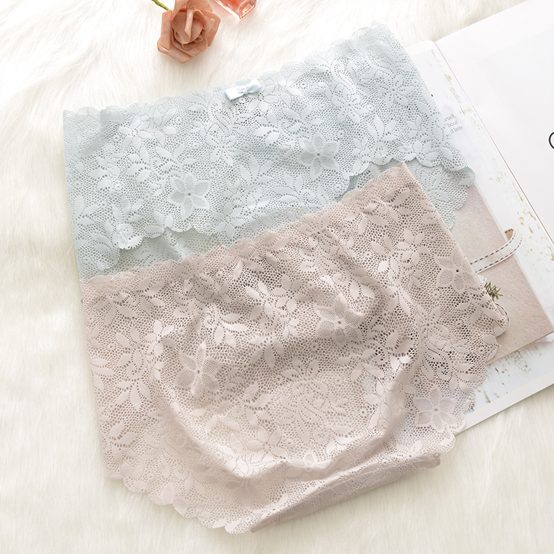 内裤女纯棉抗菌底裆轻薄柔软简约