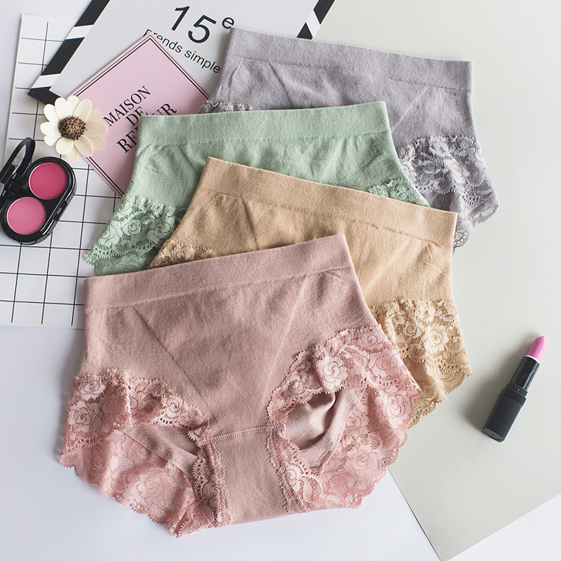 莫代尔木子棉原单透气女包臀内裤