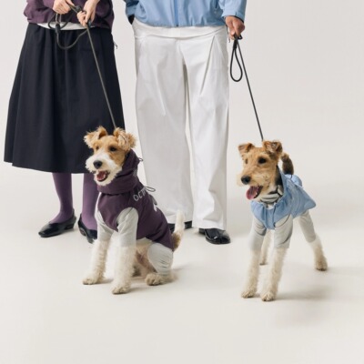 户外防风双面穿狗宠物雨衣夹克