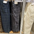 Dark Gray Large Plaid