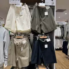 Uniqlo Collaboration Men's and Women's Cotton Shorts/Pants Casual 25 Spring/Summer New Model 470619