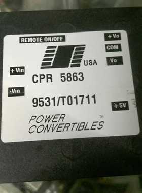 CPR5863原装拆机 价钱以咨询为主