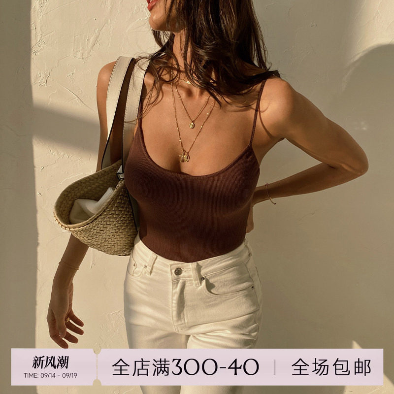 ITSNIKAR修身吊带背心图片