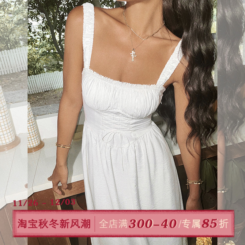 ITSNIKAR白月光温柔风吊带裙