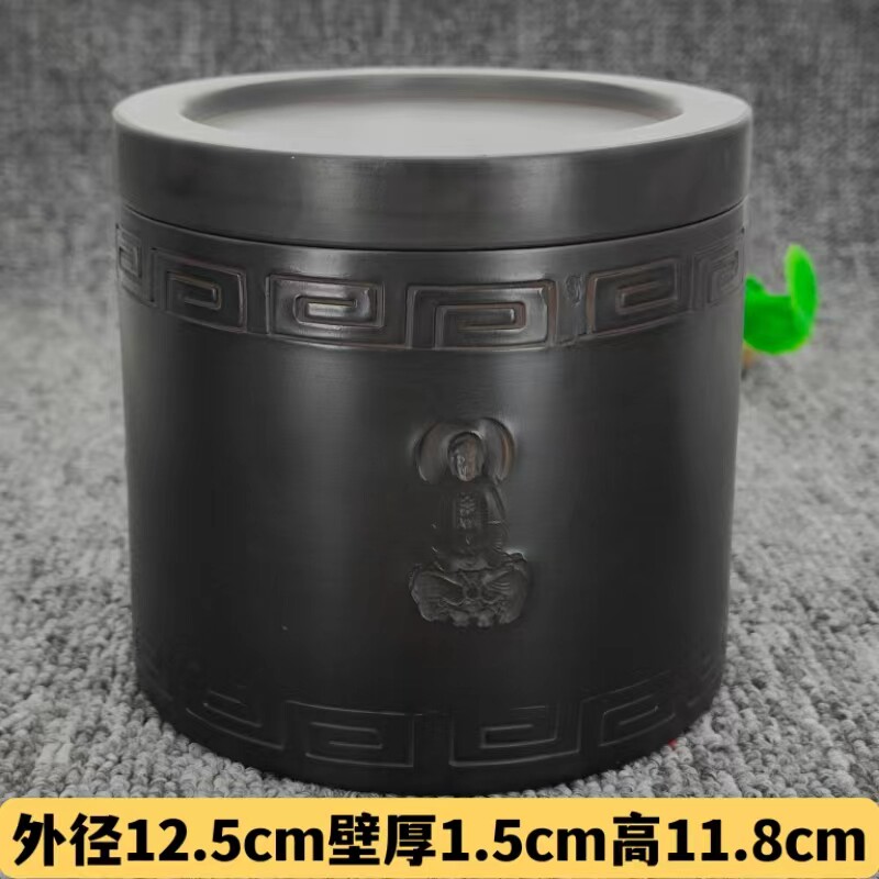 蛐蛐罐蟋蟀盆泥罐泥盆天津名家制罐福惠公记章澄泥精制蟋蟀用具
