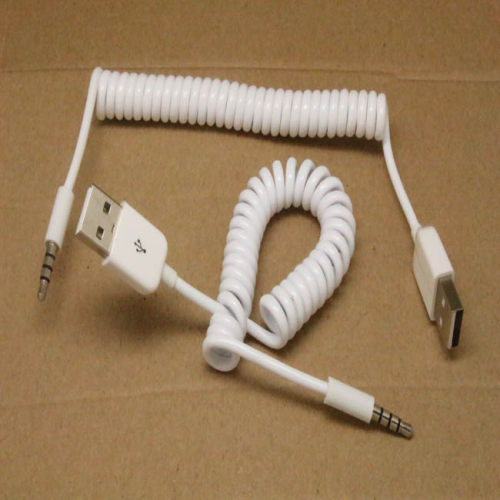 车载aux音频车用USB转35mm数据线