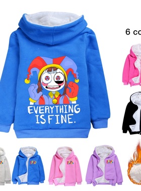 神奇数字马戏团The Amazing Digital Circus merch厚外套童棉衣