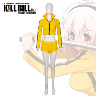 万圣节杀死比尔The Bride新娘二次元动漫衣服cosplay服装欧美套装