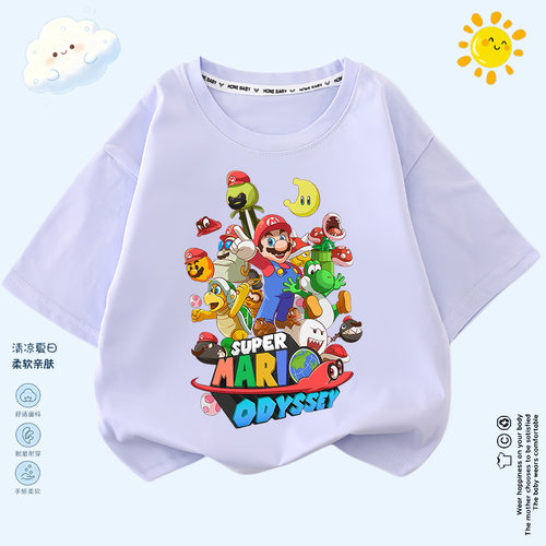 004装男大童卡通童装衣服纯棉