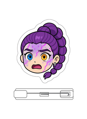K-Pop: Demon Hunters猎魔女团圣诞节小礼物胸章亚克力胸针小礼品