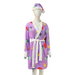 卡通K-Pop: Demon Hunters猎魔女团cos服佐伊睡袍睡衣服装cosplay