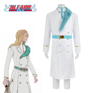 圣诞BLEACH死神cos服装雨葛兰·哈斯沃德动漫角色cosplay长款外套