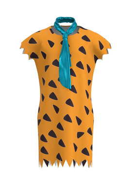 卡通万圣节the Flinstones费雷德cosplay服装野人摩登原始人cos服