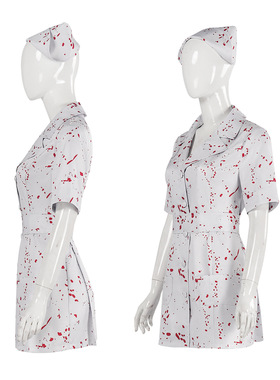 24万圣节寂静岭2RE女护士cos服寂静岭重制版cosplay服装裙子+帽子