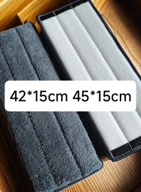 【无水印】刮刮乐拖把替换布头免手洗平板懒人家用42/45拖粘加厚